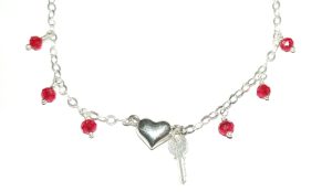 PULSERA LLAVE CORAZON